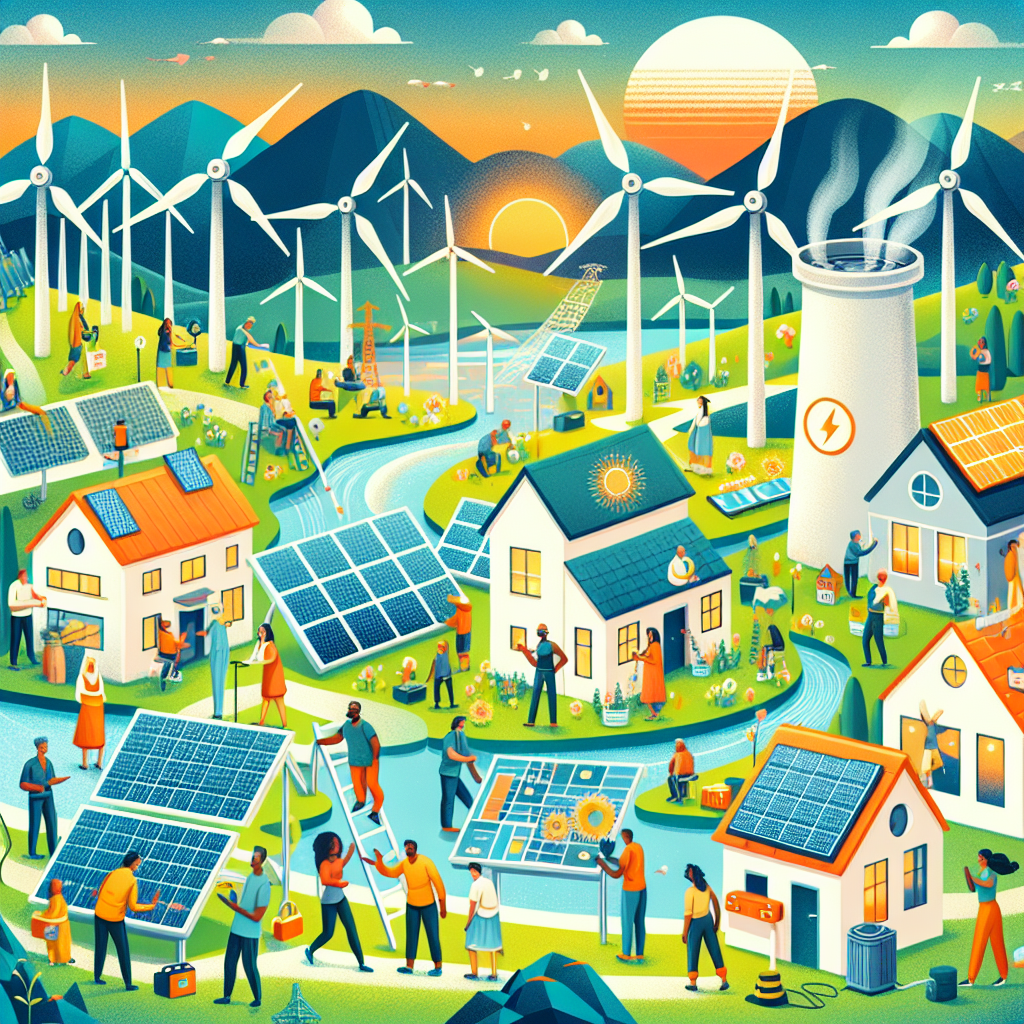 How community-owned renewable grids empower citizens
