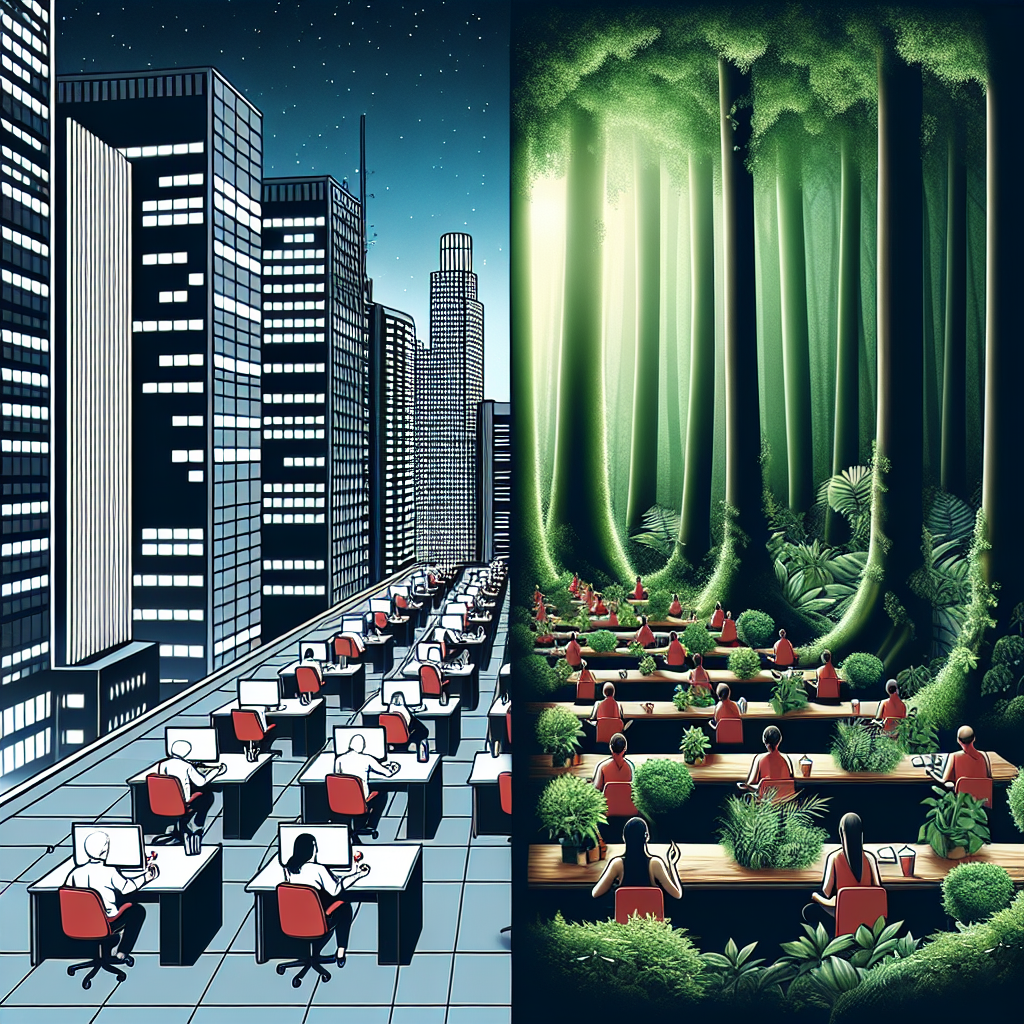 How forest bathing retreats support corporate wellness programs